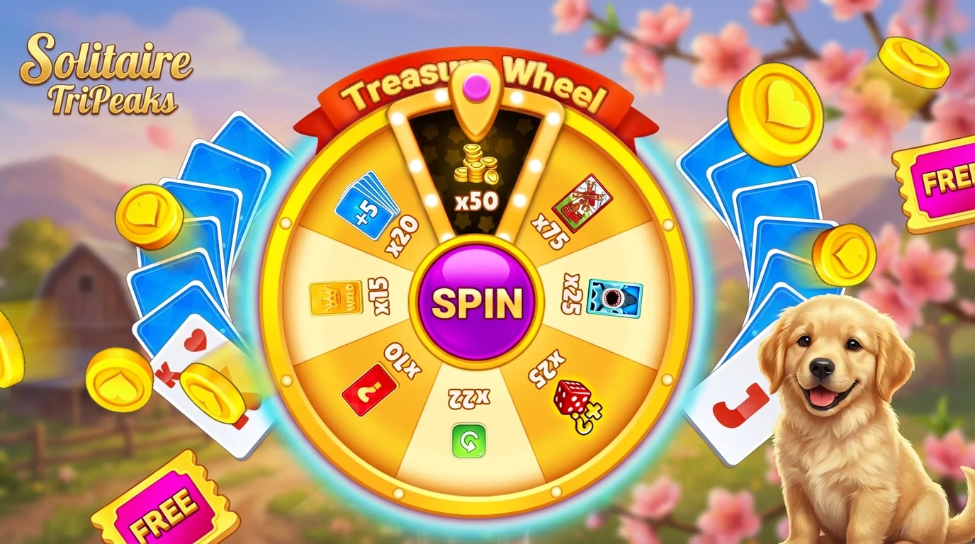Solitaire TriPeaks Adventure screenshot